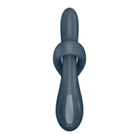 Вібратор з ротацією Satisfyer Heat Flex 4 Grey, підігрів до 39°C — Переглянути зображення 4