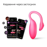 Смарт-віброяйце Magic Motion Flamingo Max Pink 2 в 1: віброяйце та тренажер Кегеля, 10 режимів — Переглянути зображення 2