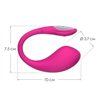 Смарт-віброяйце Lovense Lush 4, дуже потужне, швидке заряджання, LED-підсвічування — Переглянути зображення 5