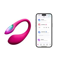 Смарт-віброяйце Lovense Lush 4, дуже потужне, швидке заряджання, LED-підсвічування — Переглянути зображення 1