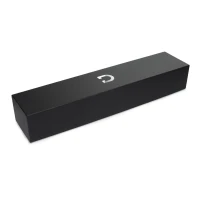Преміальний вібромасажер DOXY Die Cast матово-чорний, з покриттям із 24-каратного золота — Переглянути зображення 7