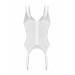 Корсет Obsessive Arrowel White corset 2XL/3XL