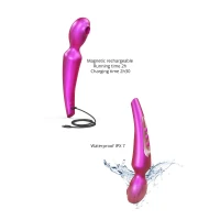 Стимулятор для клітора Love To Love Pleaser Iridescent Berry, ефект постукування, 5 режимів — Переглянути зображення 4