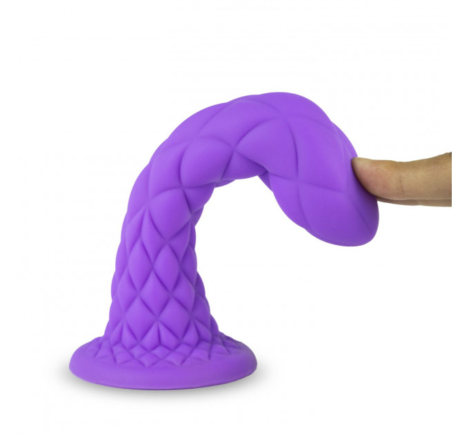 Фалоімітатор SilexD Fantasy Liquid Silicone Dreamy 7in Purple
