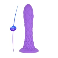 Фалоімітатор SilexD Fantasy Liquid Silicone Dreamy 7in Purple — Переглянути зображення 5