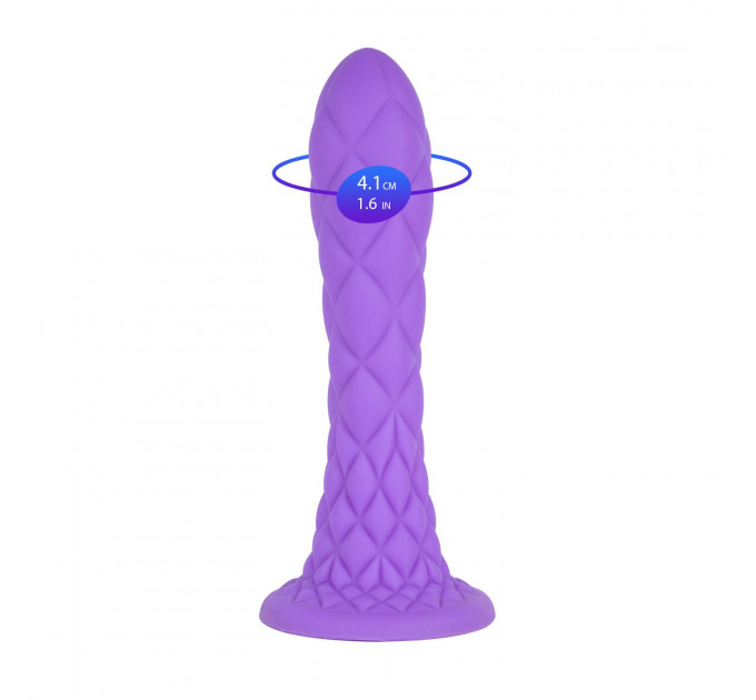 Фалоімітатор SilexD Fantasy Liquid Silicone Dreamy 7in Purple
