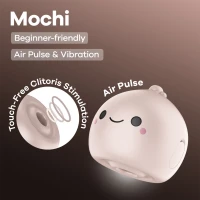 Вакуумний кліторальний стимулятор Satisfyer Mochi Beige — Просмотреть изображение 6
