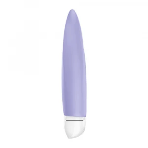 Вібратор з пелюстками Fun Factory VOLITA purple, компактний, дуже тихий, на батарейках