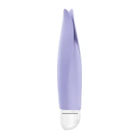 Вібратор з пелюстками Fun Factory VOLITA purple, компактний, дуже тихий, на батарейках — Переглянути зображення 1