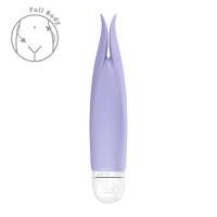 Вибратор с лепестками Fun Factory VOLITA purple, компактный, очень тихий, на батарейках — Просмотреть изображение 4