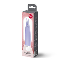 Вибратор с лепестками Fun Factory VOLITA purple, компактный, очень тихий, на батарейках — Просмотреть изображение 7