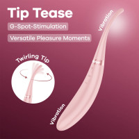 Вібратор Satisfyer Tip Tease Rose — Переглянути зображення 8