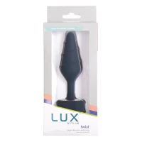 Анальна пробка Lux Active Twist Plug Large Blue — Переглянути зображення 10
