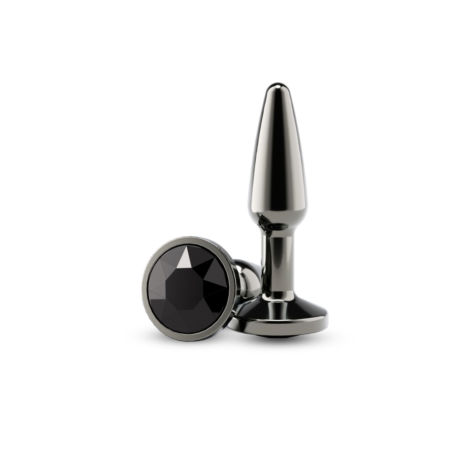 Анальна пробка NS Novelties Rear Assets - Tapered - Small - Gunmetal - Black