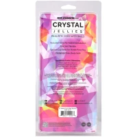 Фалоімітатор Doc Johnson Crystal Jellies - 9.5 Inch Dildo - Rainbow — Переглянути зображення 6