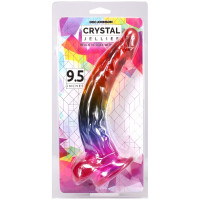 Фаллоимитатор Doc Johnson Crystal Jellies - 9.5 Inch Dildo - Rainbow — Просмотреть изображение 5