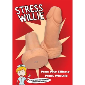 Игрушка пенис-пищалка с мошонкой Diverty Sex Nude