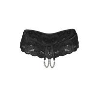 Сексуальные открытые трусики Art of Sex - Isabell, цвет черный, размер L-2XL