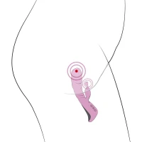 Вібратор Adrien Lastic Mini Trigger з масажними рухами стовбура — Переглянути зображення 5