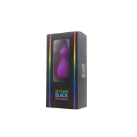 Анальна пробка Adrien Lastic Amuse Medium Purple (M) з двома переходами, макс. діаметр 3,6 см — Переглянути зображення 3