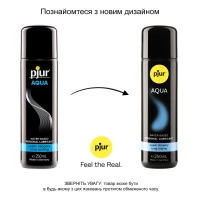 Лубрикант на водній основі pjur Aqua 250 мл, ефект оксамитової шкіри без прилипання — Переглянути зображення 3
