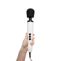 Вібромасажер DOXY Original White, дуже потужний, живлення 220В, пульсівні вібрації — Просмотреть изображение 5