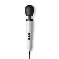 Вібромасажер DOXY Original White, дуже потужний, живлення 220В, пульсівні вібрації — Просмотреть изображение 4