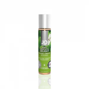 Змазка на водній основі JO H2O — Green Apple (30 мл) без цукру, рослинний гліцерин