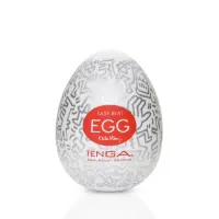 Мастурбатор-яйце Tenga Keith Haring Egg Party — Переглянути зображення 1