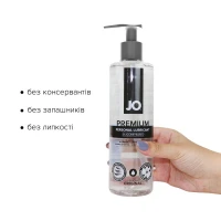 Лубрикант на силіконовій основі JO PREMIUM — ORIGINAL (480 мл) без консервантів — Переглянути зображення 2