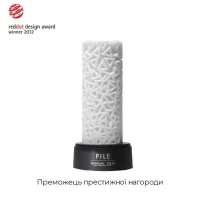 Мастурбатор Tenga 3D Pile, дуже ніжний, з антибактеріального еластомеру зі сріблом — Просмотреть изображение 3