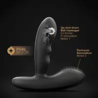Масажери простати Dorcel P-Stroker з пультом ДК, підігрівом і прицільним масажем, два мотори — Просмотреть изображение 6