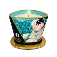 Масажна свічка Shunga Massage Candle – Island Blossoms (170 мл) з афродизіаками — Переглянути зображення 1