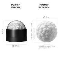 Мастурбатор Tenga Geo Coral, новий матеріал, об’ємні зірки, новий ступінь розвитку Tenga Egg — Переглянути зображення 2