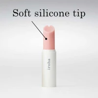 Вібратор-помада IROHA STICK White, плавне збільшення потужності — Переглянути зображення 2