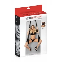 Секс-гойдалка на двері Fetish Tentation Door Straps з маскою на очі — Переглянути зображення 3