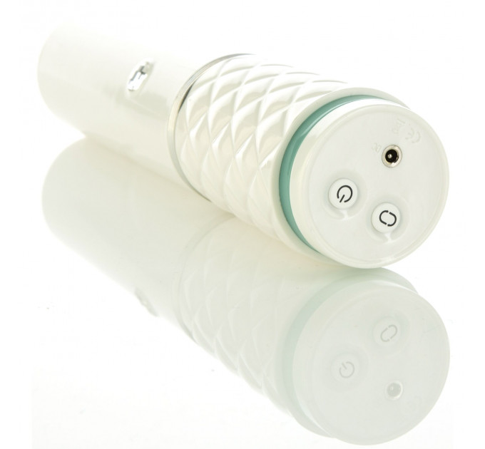 Розкішний вібратор-пульсатор Pillow Talk з присоскою - Feisty Thrusting Vibrator Teal