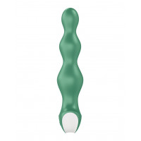 Анальный стимулятор-бусины с двумя моторами Satisfyer Lolli-Plug 2 Green