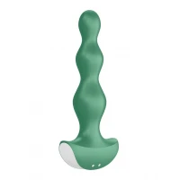 Анальний стимулятор-намистини з двома моторами Satisfyer Lolli-Plug 2 Green — Переглянути зображення 3