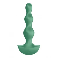 Анальний стимулятор-намистини з двома моторами Satisfyer Lolli-Plug 2 Green — Переглянути зображення 1