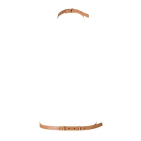 Портупея Bijoux Indiscrets MAZE - I Harness Brown, екошкіра, дуже стильна — Переглянути зображення 2
