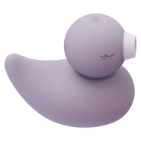 Вакуумний вібратор-качечка CuteVibe Ducky Grey — Просмотреть изображение 3