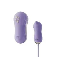 Набір 2в1 Zalo — UNICORN Violet, віброяйце + вакуумний стимулятор — Просмотреть изображение 1