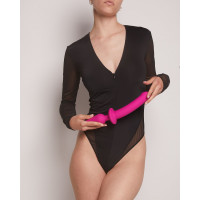 Анальная пробка с дилдо 2в1 Strap-On-Me SWITCH PLUG-IN DILDO Fuchsia L, диаметр 4,5/3,4 см Анальная пробка с дилдо 2в1 Strap-On-Me SWITCH PLUG-IN DILDO Fuchsia L, диаметр 4,5/3,4 см