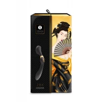 Вібромасажер Shunga Zoa Black, двосторонній — Переглянути зображення 10