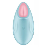 Смарт-вібратор для клітора Satisfyer Tropical Tip Light Blue — Переглянути зображення 7