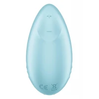 Смарт-вібратор для клітора Satisfyer Tropical Tip Light Blue — Переглянути зображення 5