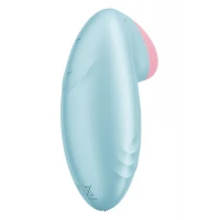 Смарт-вібратор для клітора Satisfyer Tropical Tip Light Blue — Переглянути зображення 6