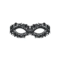 Мереживна маска Obsessive A710 mask, єдиний розмір, чорна — Переглянути зображення 2