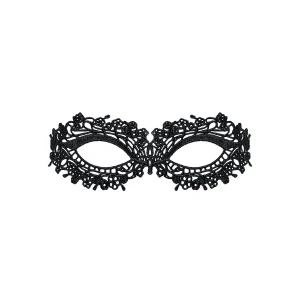 Мереживна маска Obsessive A710 mask, єдиний розмір, чорна